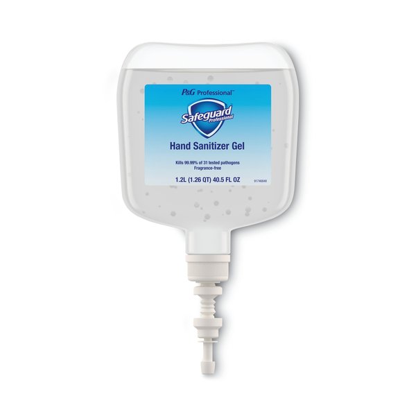 Safeguard Professional Antibacterial Gel Hand Sanitizer, 1,200 mL Refill, Fragrance-Free, 4PK 48842